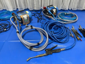 エアコン高圧洗浄機の写真